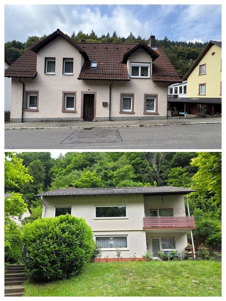 Zwei Zweifamilienhäuser mit großem Gartengrundstück und Möglichkeit der Eigennutzung
